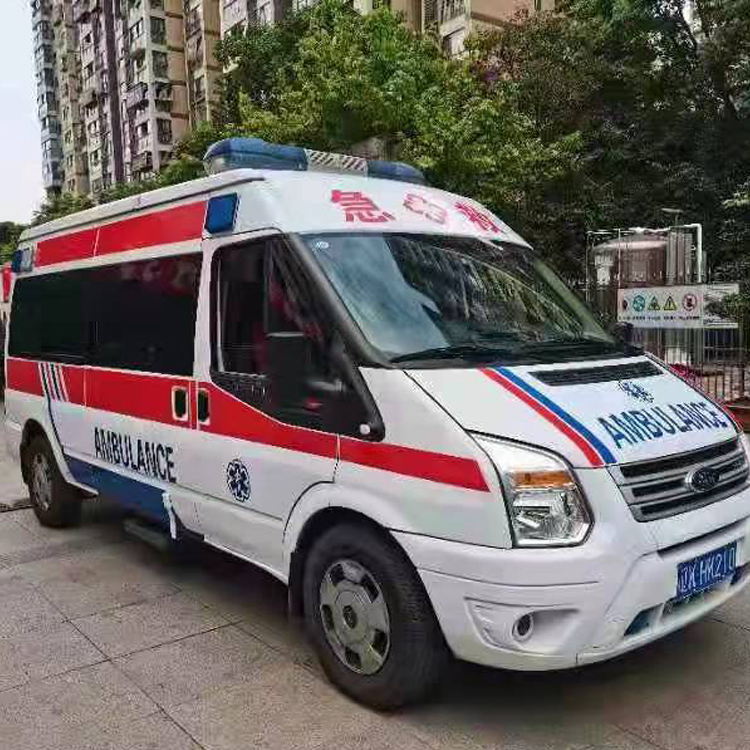 邢台长途救护车护送病人返乡